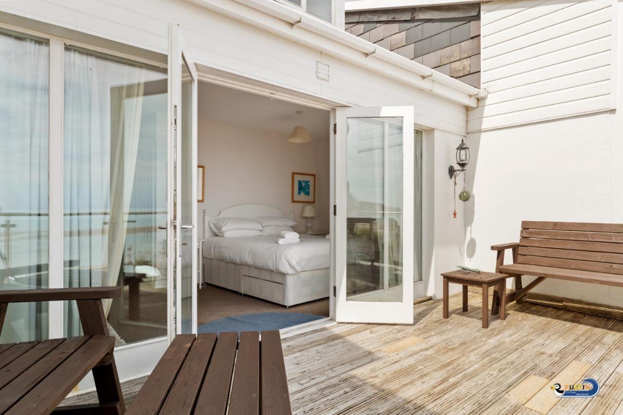 Kilmore - Beach Front House, Direct Beach Access, Spectacular Sea Views サンダースフット エクステリア 写真